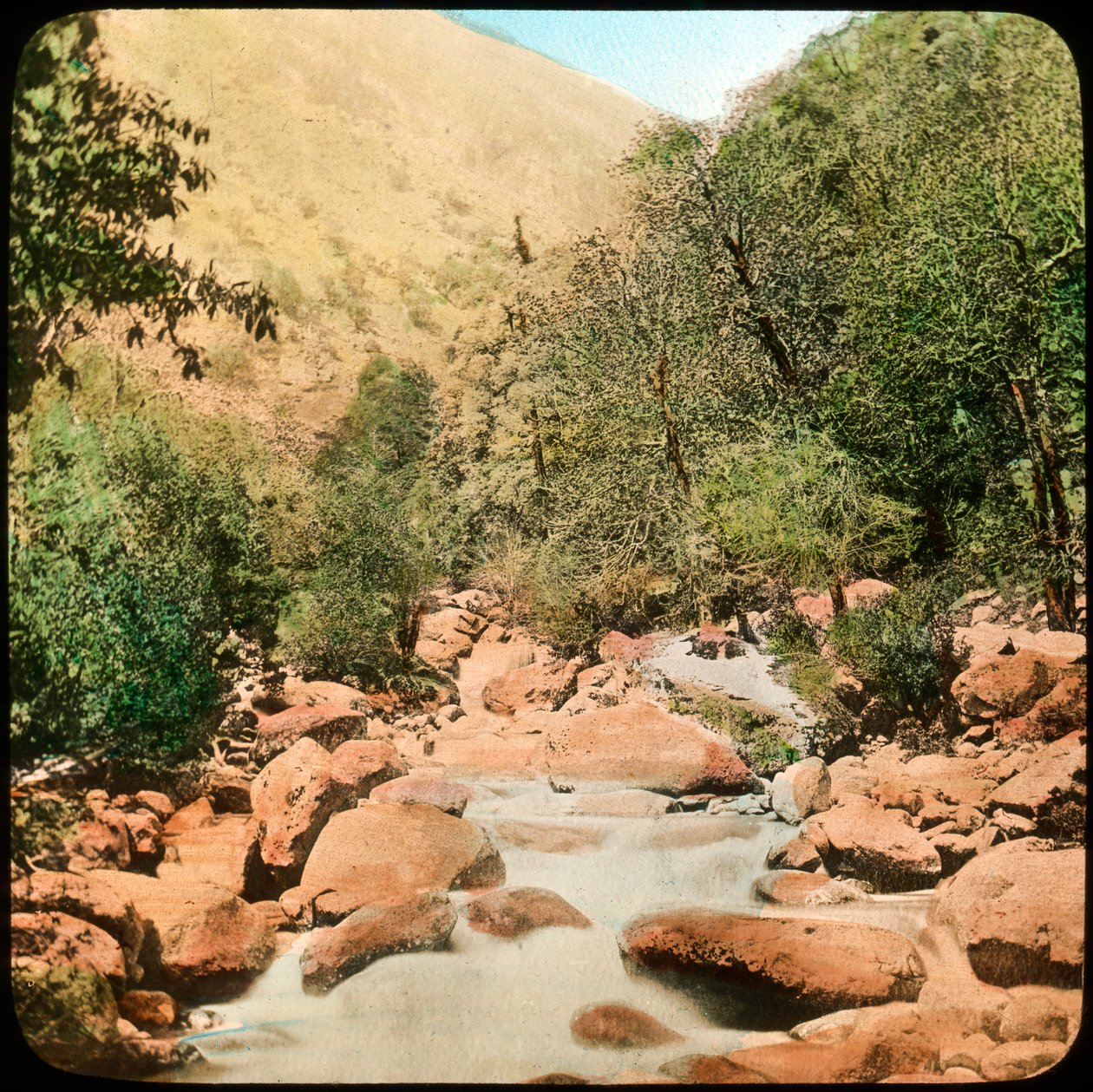 Sindh Valley, Kashmir, Indien, sent 1800-tal eller tidigt 1900-tal av Unbekannt