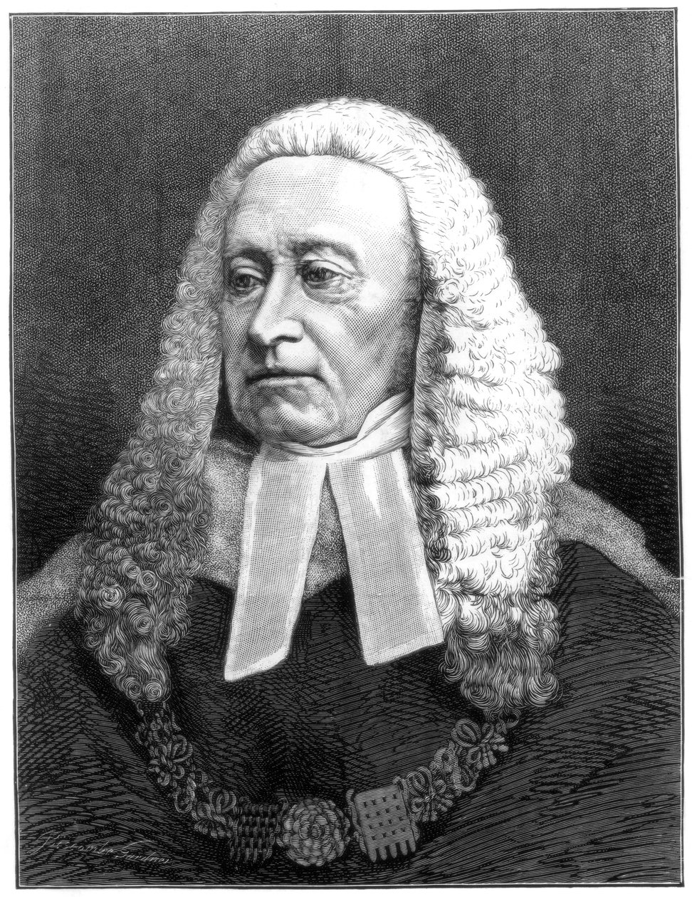 Sir Alexander Cockburn, 12:e baronet, Lord Chief Justice of England, 1875 av Unbekannt