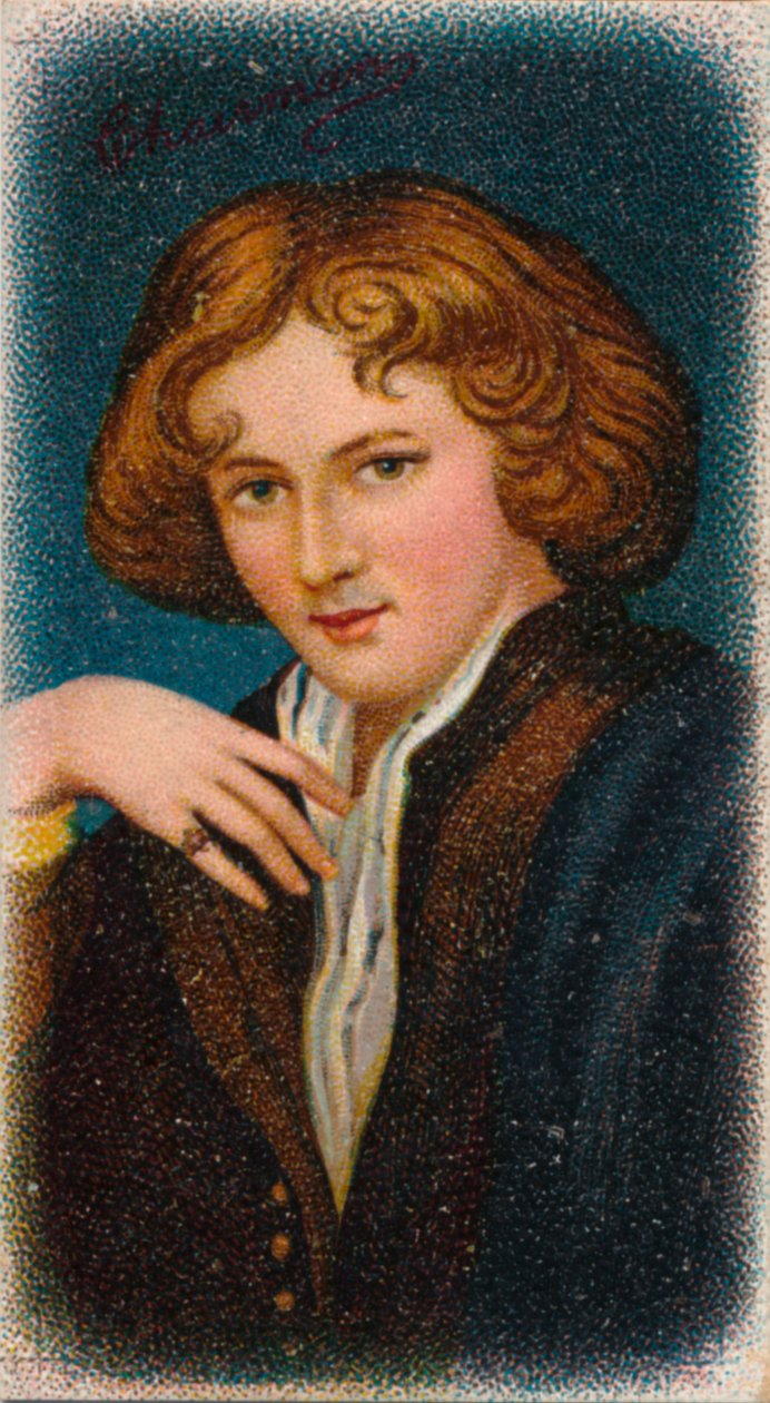 Sir Anthony van Dyck 1599-1641, flamländsk barockkonstnär, 1912 av Unbekannt