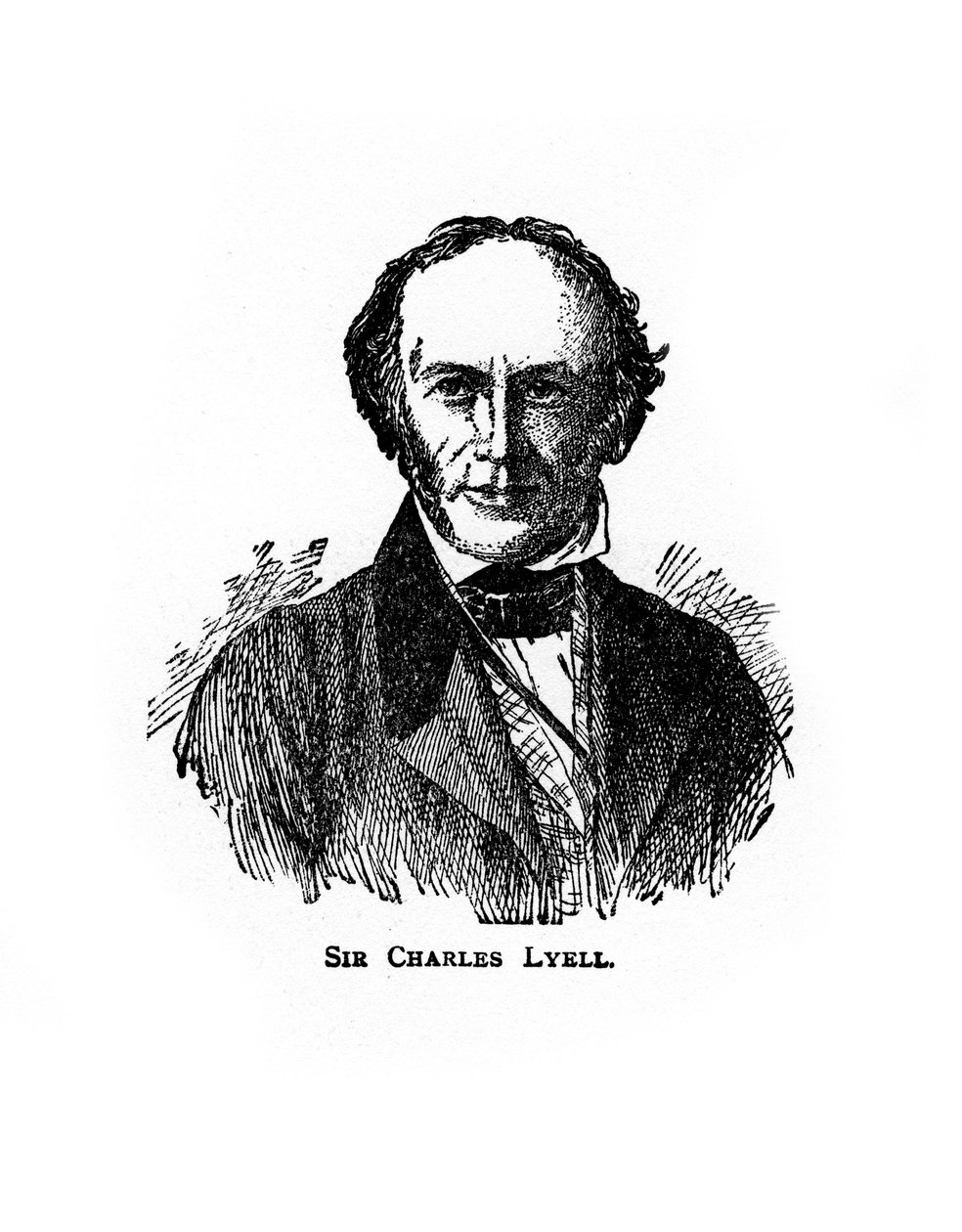 Sir Charles Lyell, brittisk advokat och geolog från 1800-talet, 1900-talet av Unbekannt