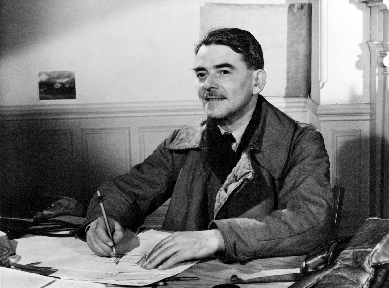 Sir Frank Whittle, engelsk ingenjör, ca 1940-talet av Unbekannt
