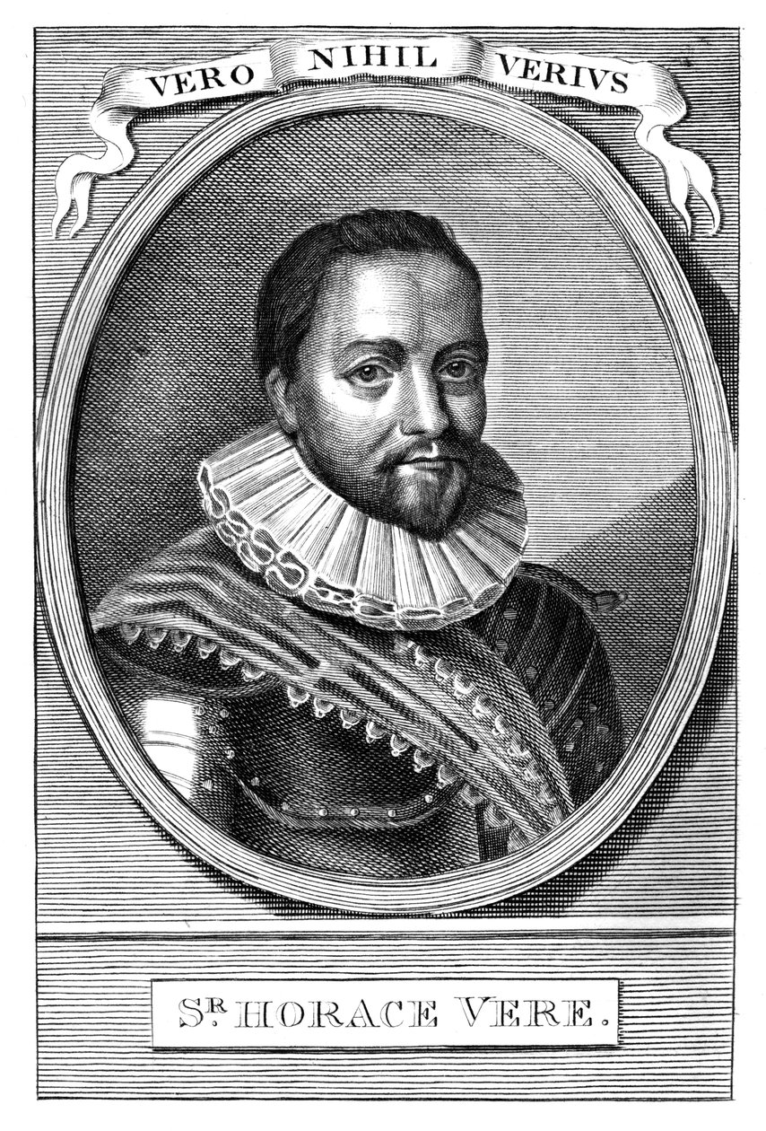 Sir Horace Vere, engelsk soldat under trettioåriga kriget av Unbekannt