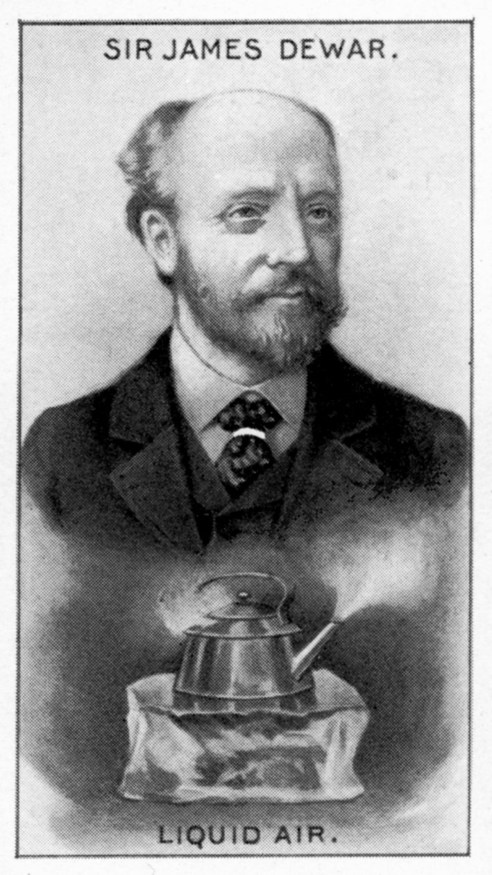 Sir James Dewar, skotsk kemist och fysiker, c1924 av Unbekannt