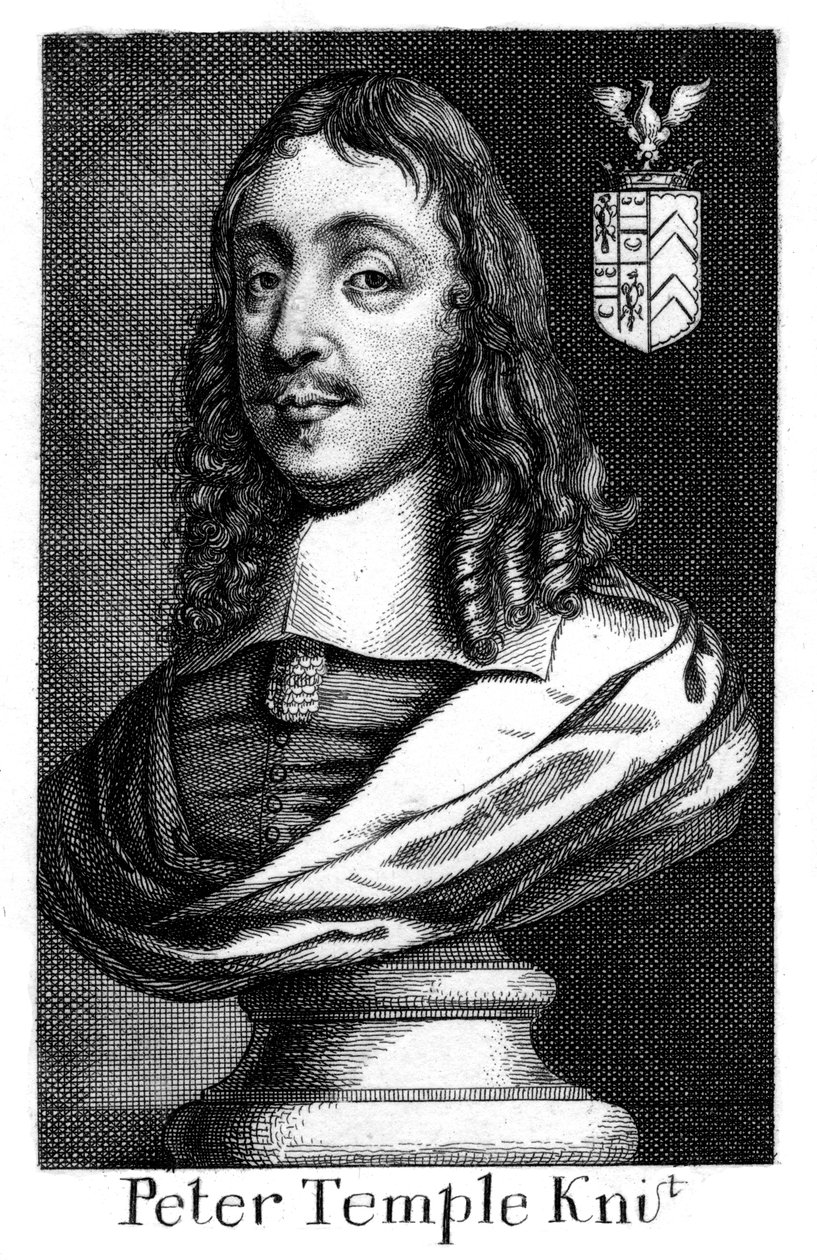 Sir Peter Temple, engelsk domare från 1600-talet av Unbekannt