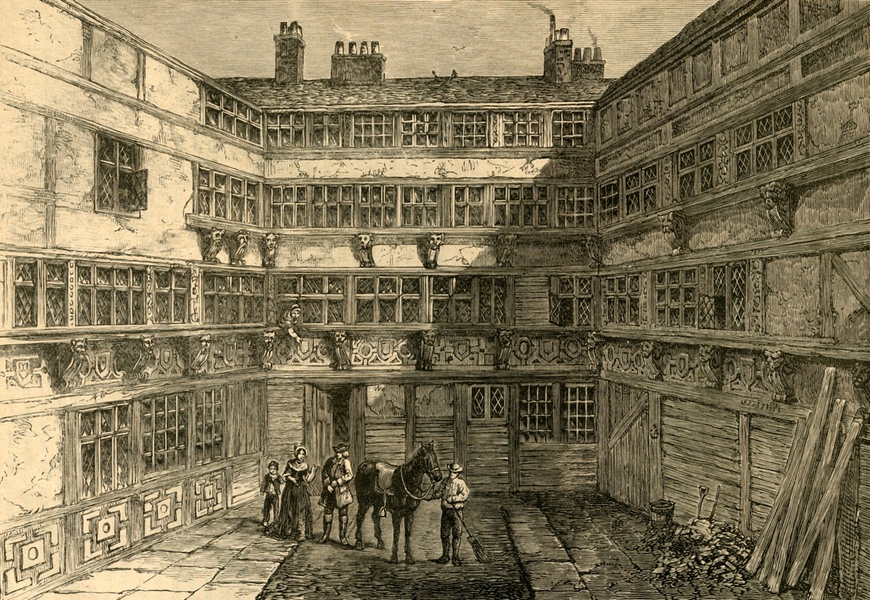 Sir R. Whittingtons hus, Crutched Friars, 1803, 1897. av Unbekannt