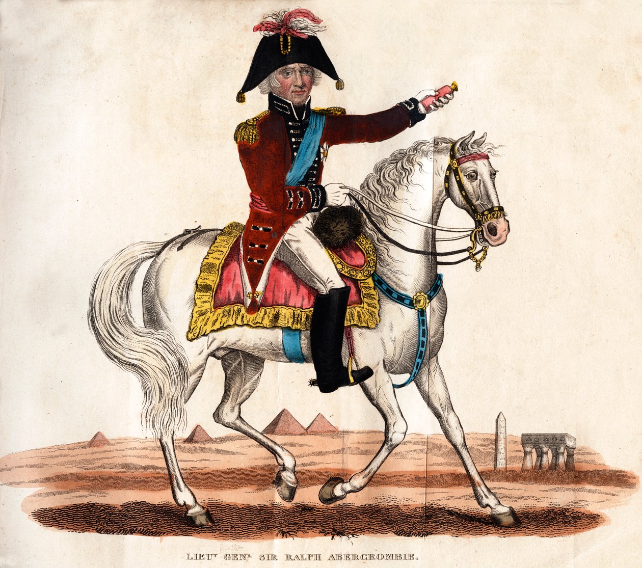 Sir Ralph Abercromby 1734-1801, brittisk generallöjtnant, 1816 av Unbekannt