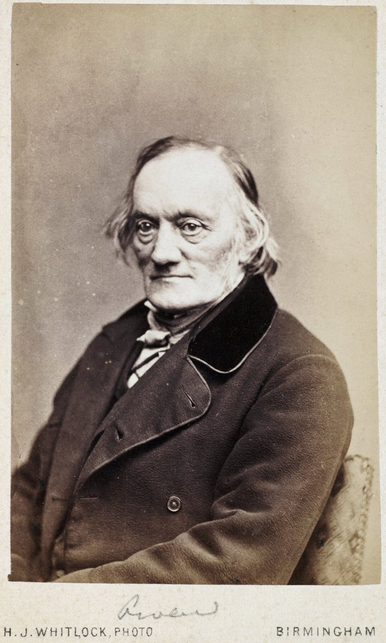 Sir Richard Owen, engelsk naturforskare och paleontolog, ca 1880 av Unbekannt
