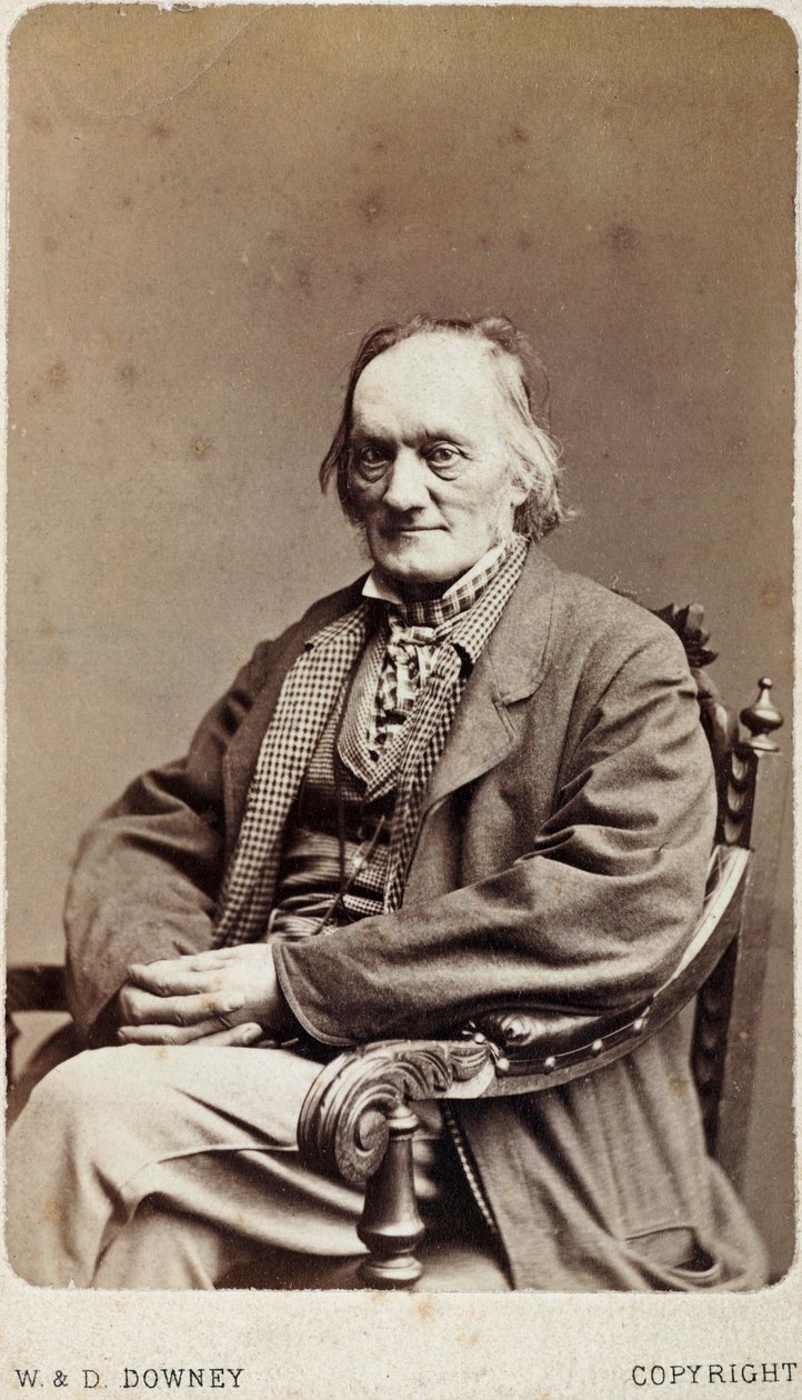 Sir Richard Owen, engelsk naturforskare och paleontolog, ca 1880 av Unbekannt