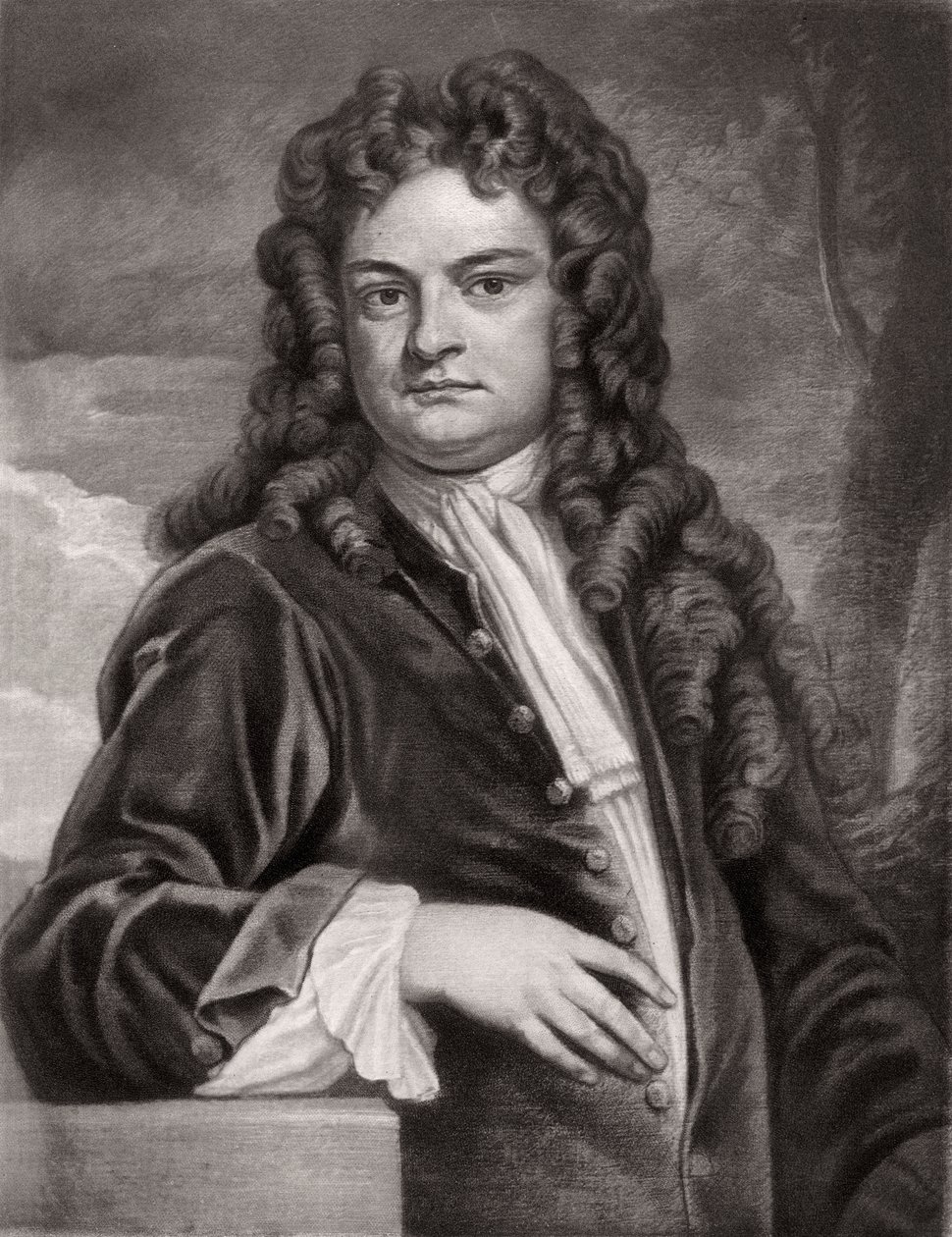 Sir Richard Steele, irländsk författare och politiker, 1711 1906 av Unbekannt