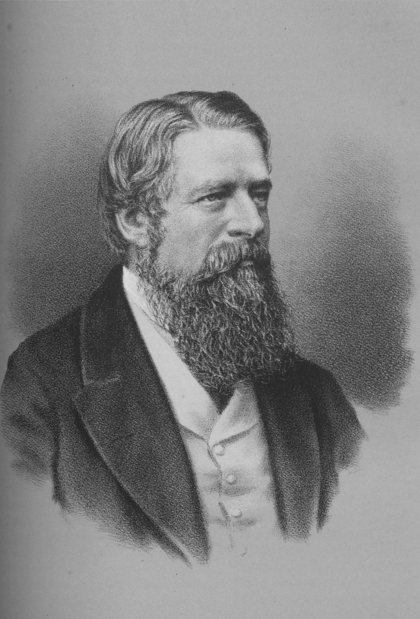 Sir Stafford Henry Northcote, brittisk politiker, 1870-talet 1883 av Unbekannt
