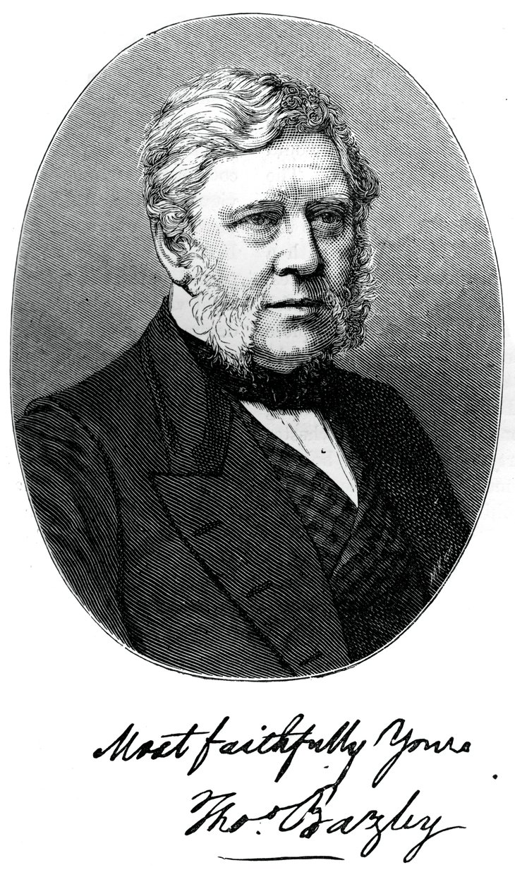 Sir Thomas Bazley, 1st Baronet, brittisk tillverkare och politiker, c1880 av Unbekannt