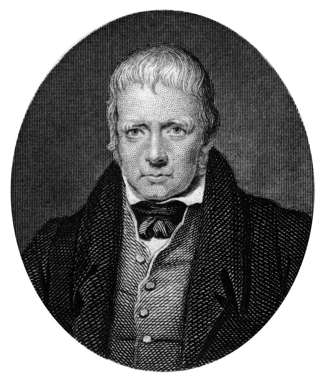 Sir Walter Scott, 1st Baronet, skotsk historisk romanförfattare och poet, 1877 av Unbekannt