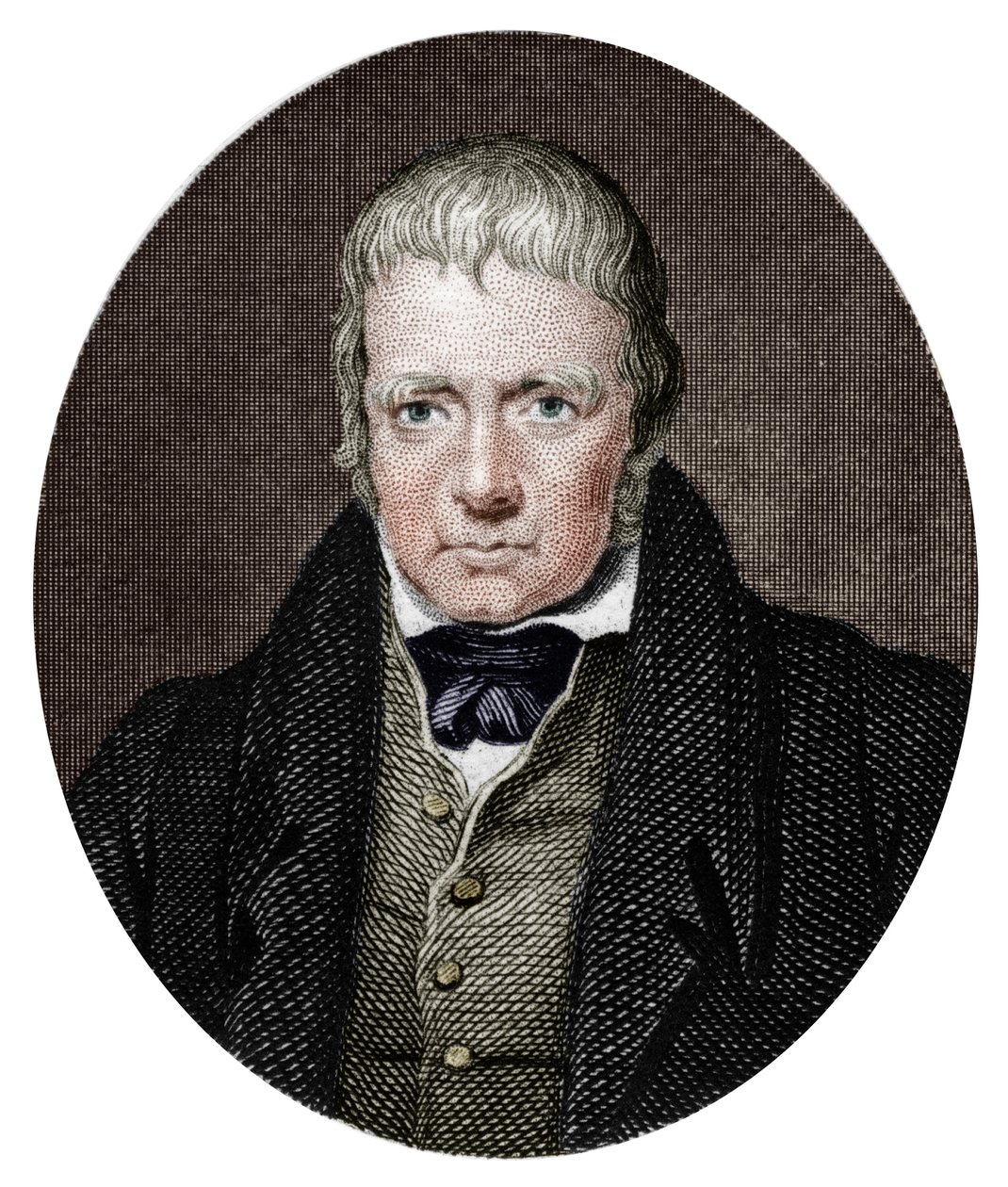 Sir Walter Scott, 1st Baronet, skotsk historisk romanförfattare och poet, 1877. av Unbekannt