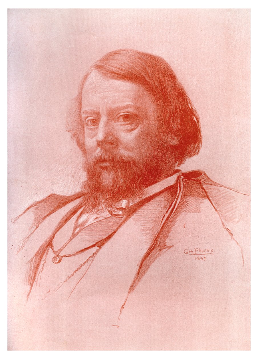Sir William Blake Richmond KCB, RA, engelsk konstnär, 1899 av Unbekannt