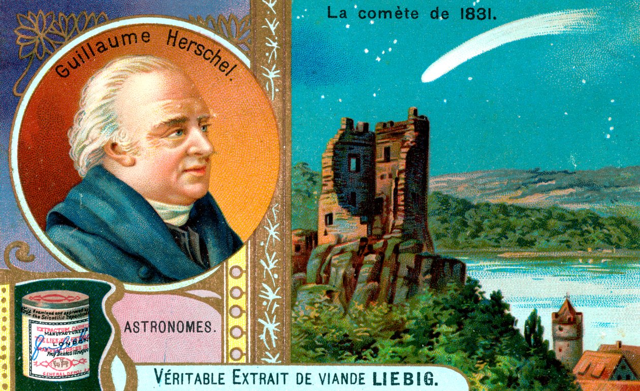 Sir William Herschel, tyskfödd brittisk astronom, c1900 av Unbekannt