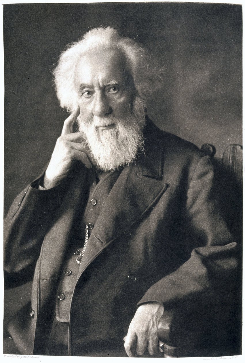 Sir William Huggins, brittisk astronom och astrofysiker, sent 1800-tidigt 1900-tal av Unbekannt