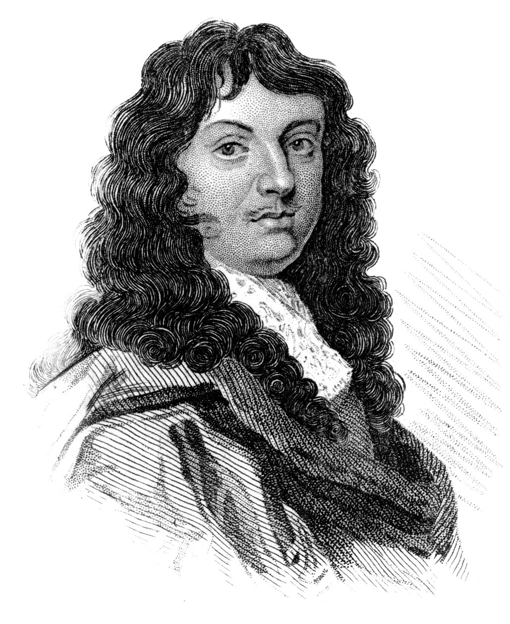 Sir William Temple, engelsk statsman och essäist från 1600-talet, c1850 av Unbekannt