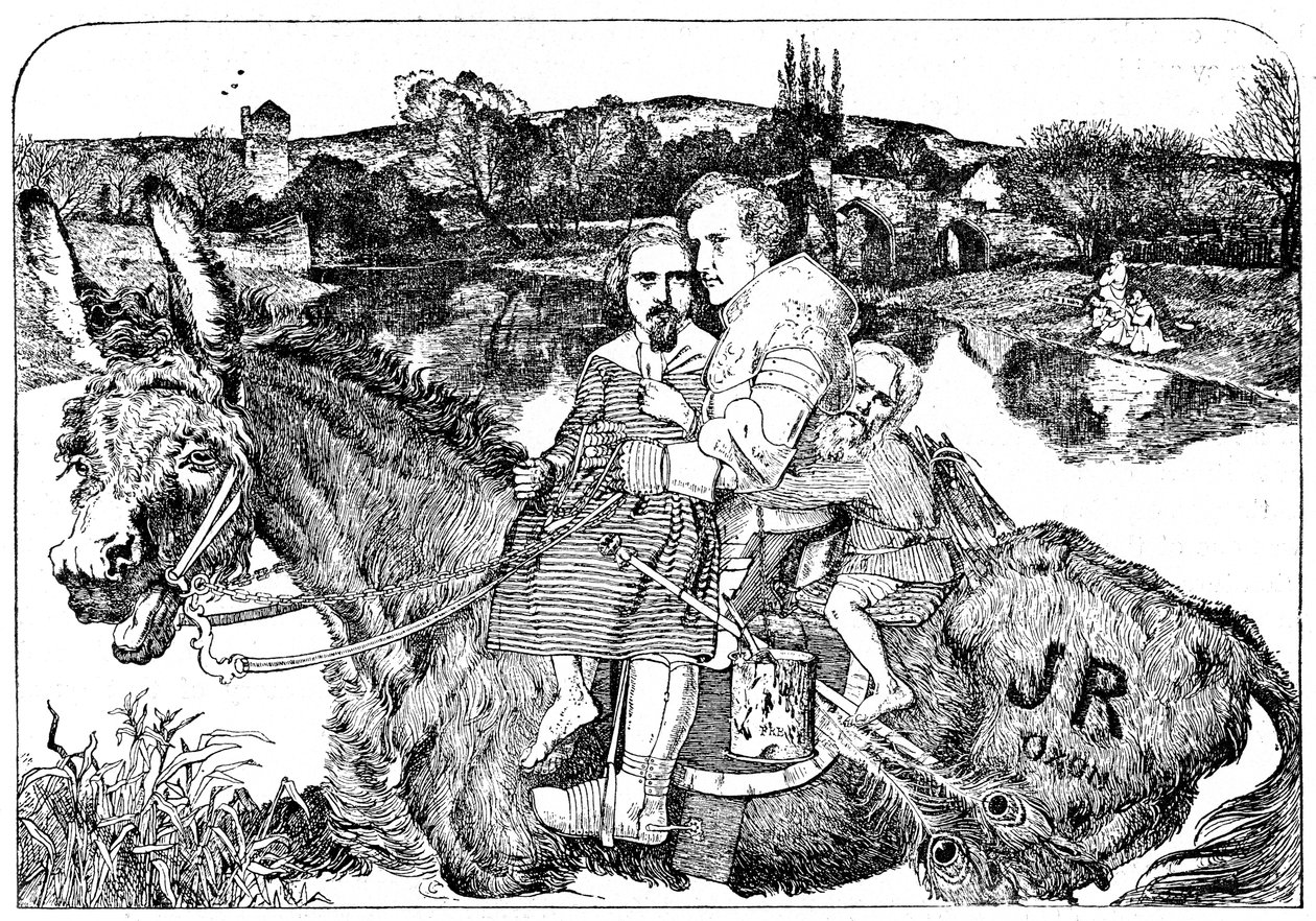 Skits om Sir Isumbras and the P.R.B., 1923 av Unbekannt
