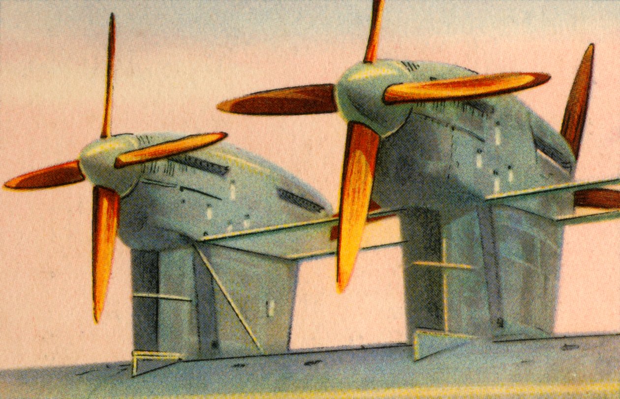 Flygplanspropellrar med liten diameter, 1932. av Unbekannt