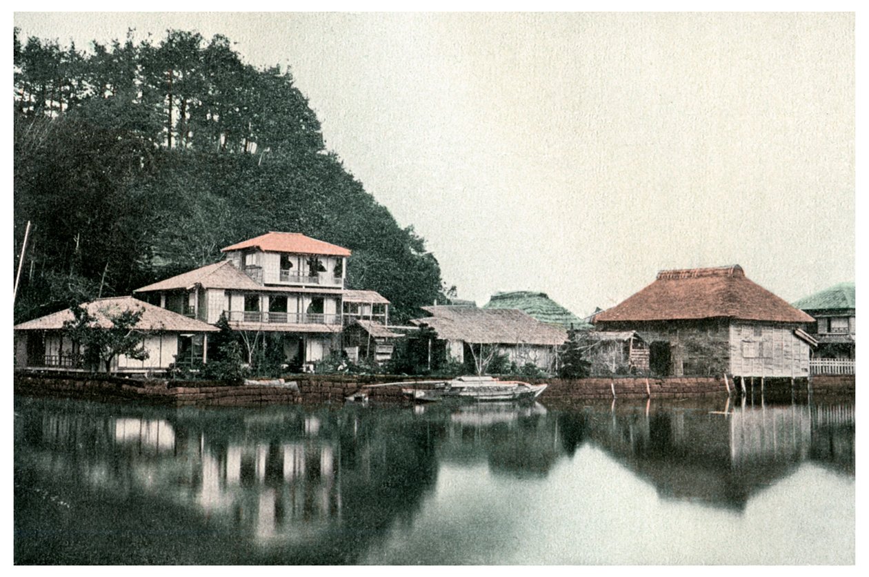 Litet sommarhotell, Kanazawa, Japan, 1904 av Unbekannt