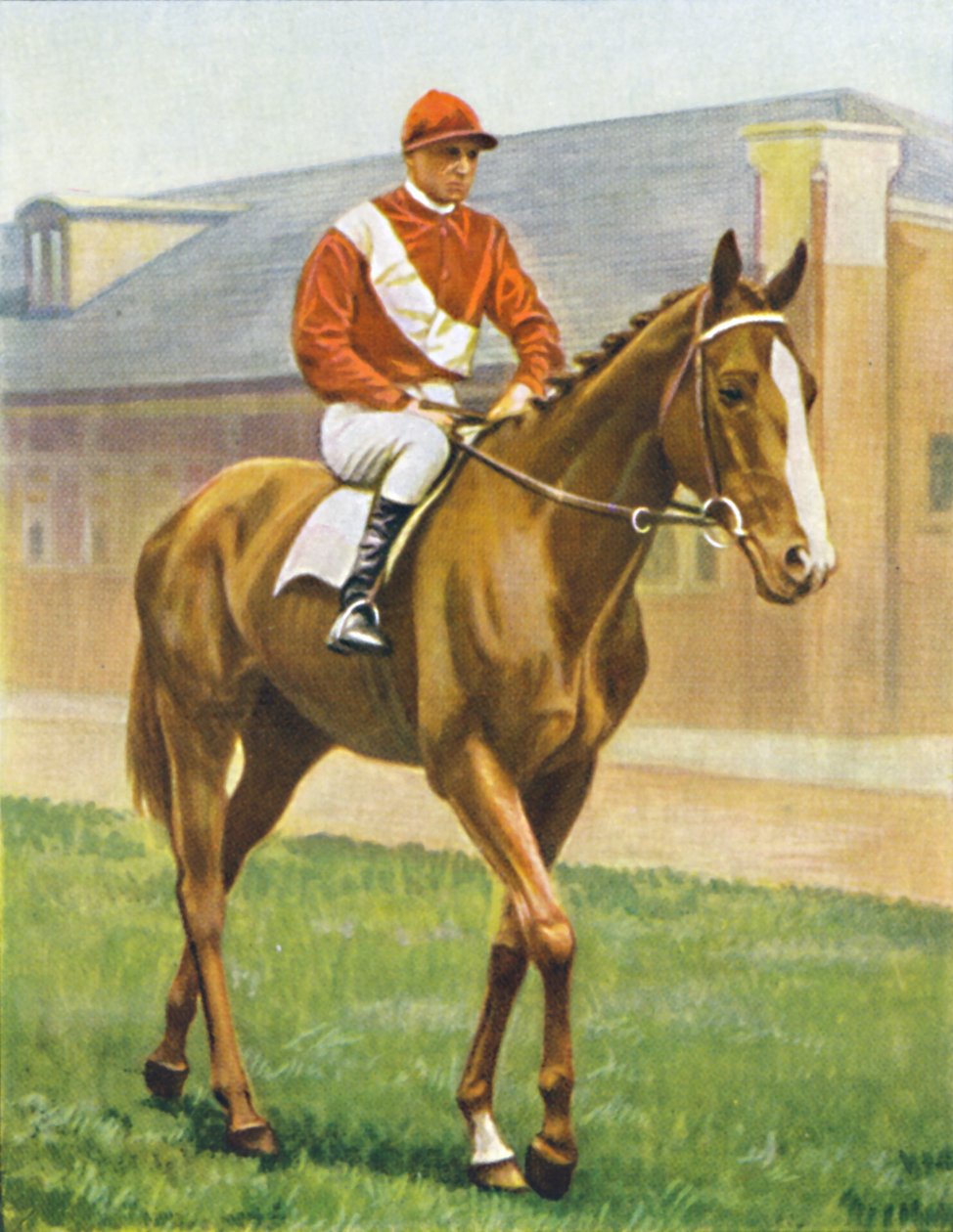 Ormblixt. Jockey: T. Hawcroft, 1939 av Unbekannt