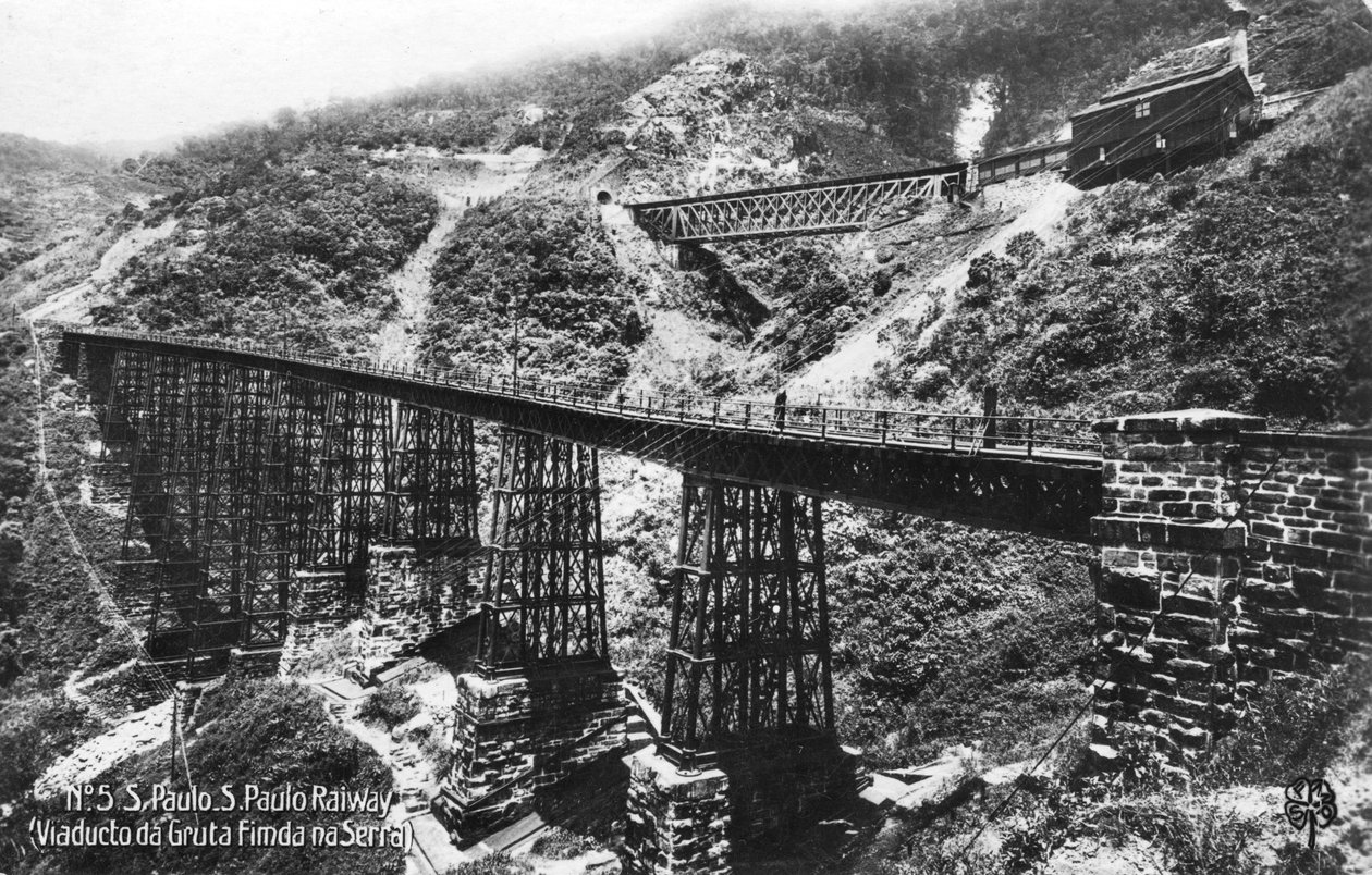 São Paulo Railway, Brasilien, tidigt 1900-tal av Unbekannt