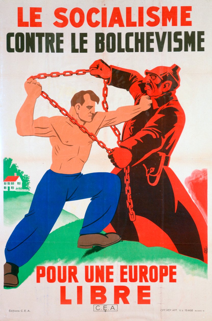 Socialism mot bolsjevismen, för ett fritt Europa, 1900-talet av Unbekannt