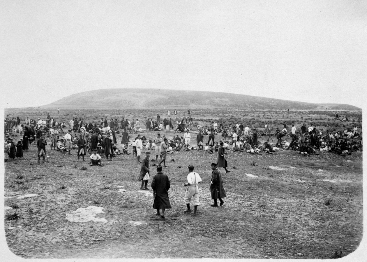 Soldater från den franska främlingslegionen, Syrien, 1900-talet av Unbekannt