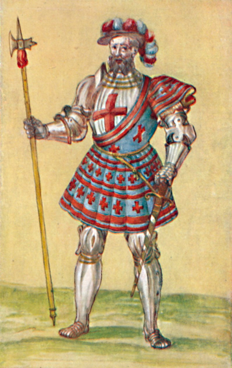 Soldater från Tudorperioden, c1500-talet, 1903 av Unbekannt