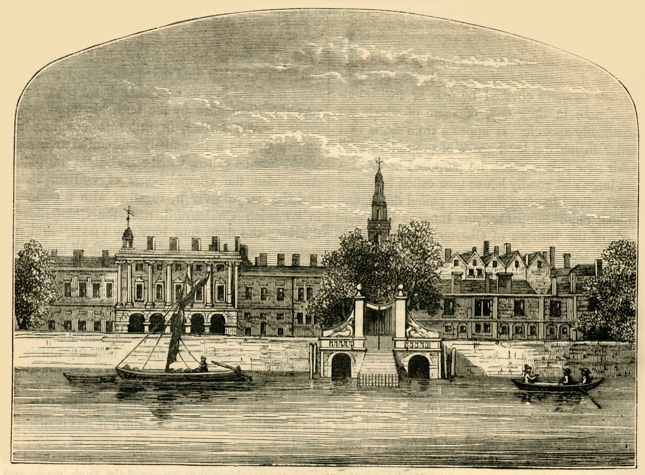 Somerset hus och trappor, 1881. av Unbekannt