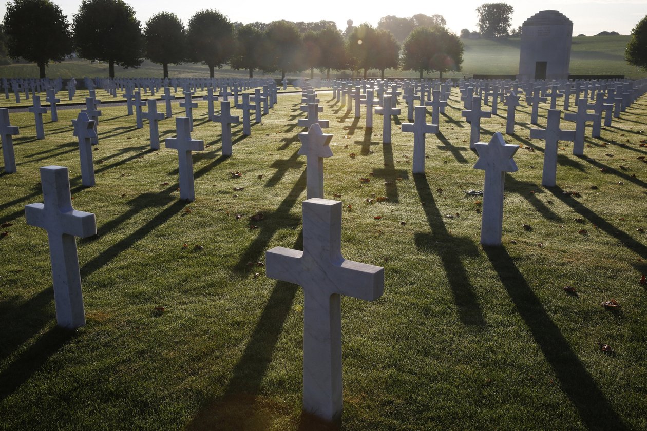 Somme amerikanska kyrkogården, Bony, Frankrike av Unbekannt
