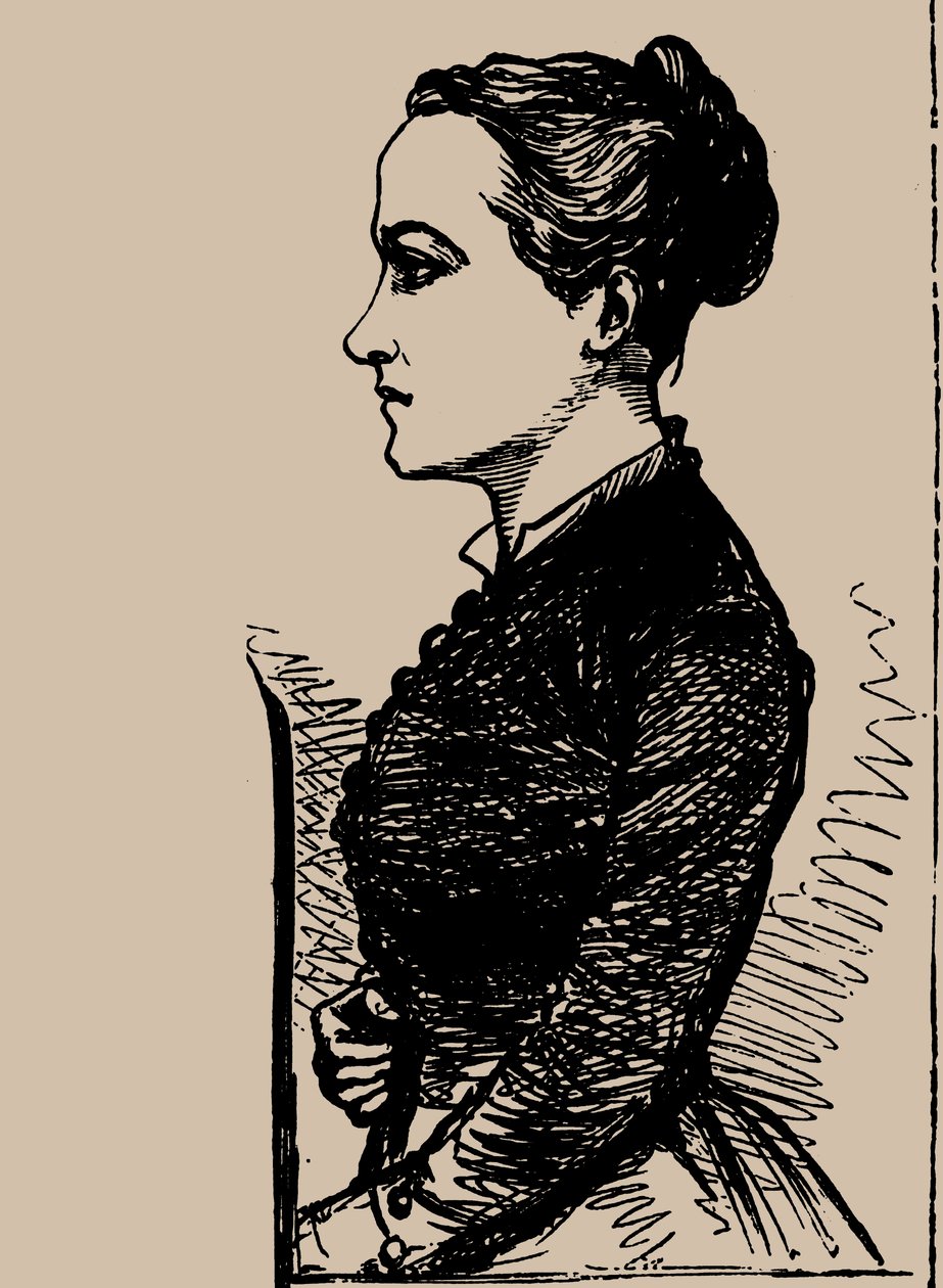 Sophia Perovskaya inför domstolen, 1881. av Unbekannt