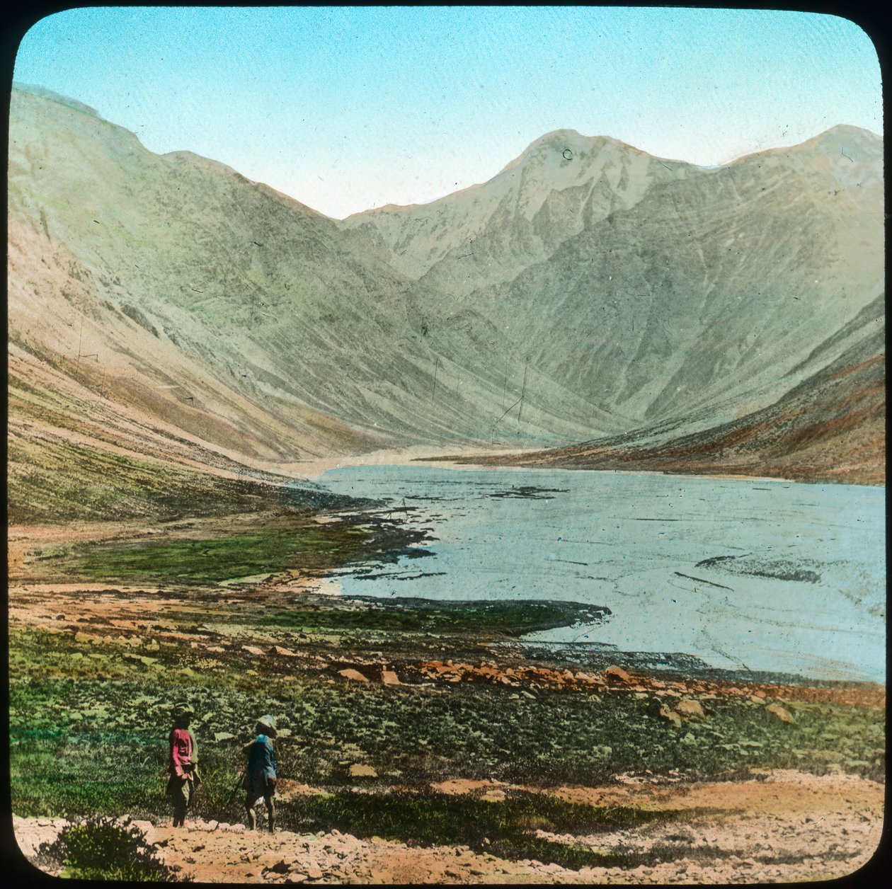 Källa till Ganges, Indien, sent 1800-tal eller tidigt 1900-tal av Unbekannt