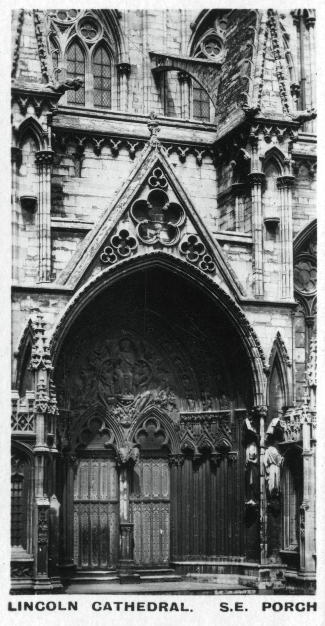 South East veranda, Lincoln Cathedral, c1920-talet av Unbekannt