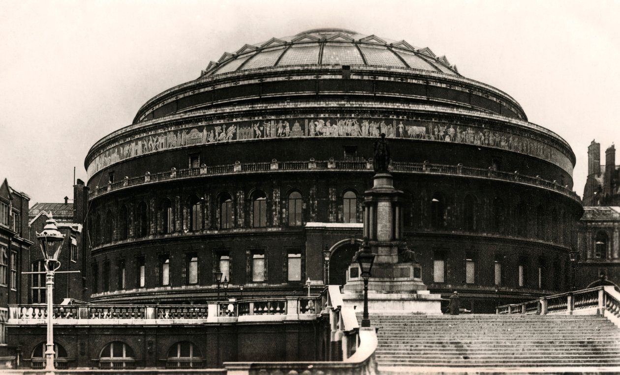 Södra ingången till Royal Albert Hall, London, tidigt 1900-tal av Unbekannt