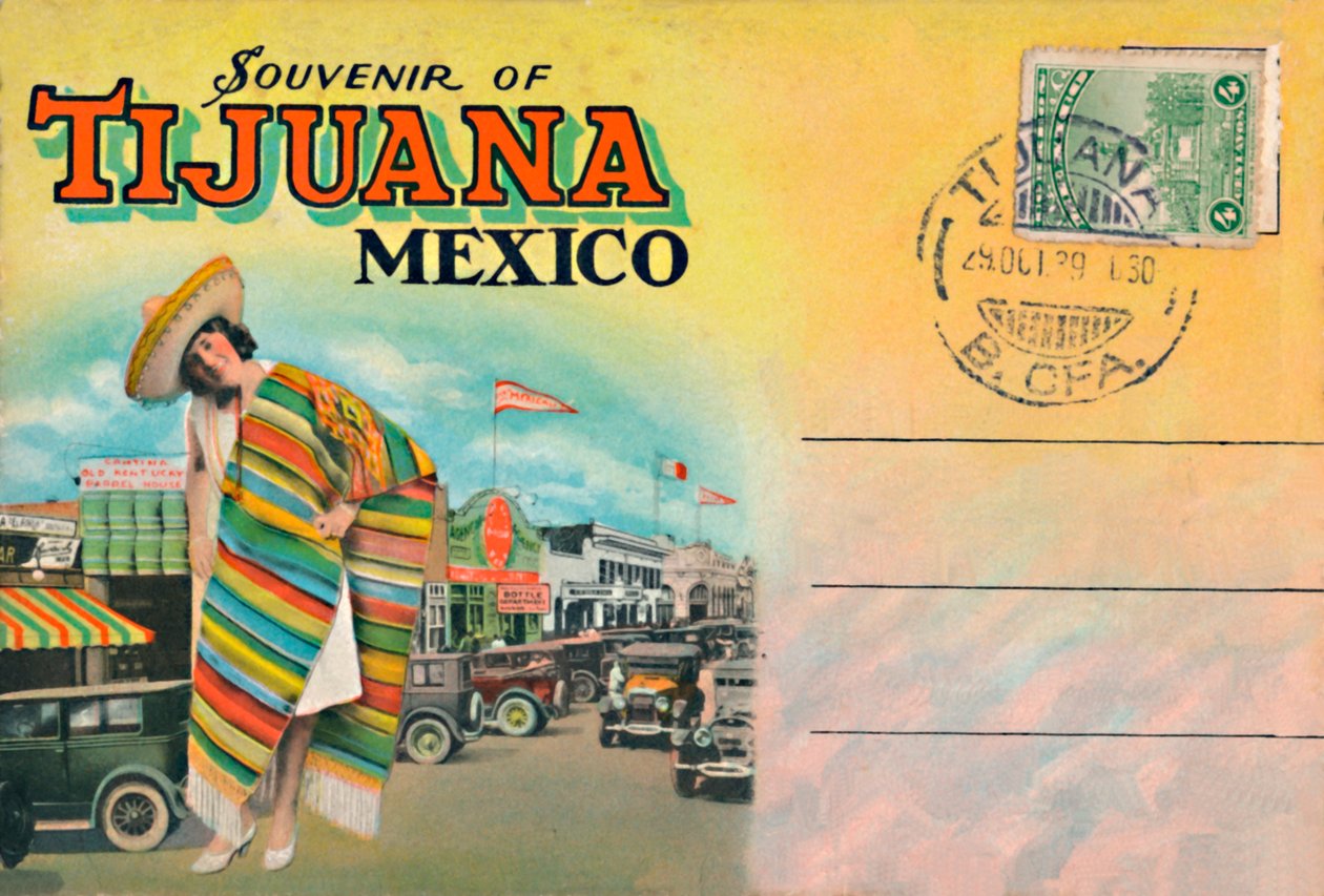 Souvenir från Tijuana, Mexiko, c1939 av Unbekannt