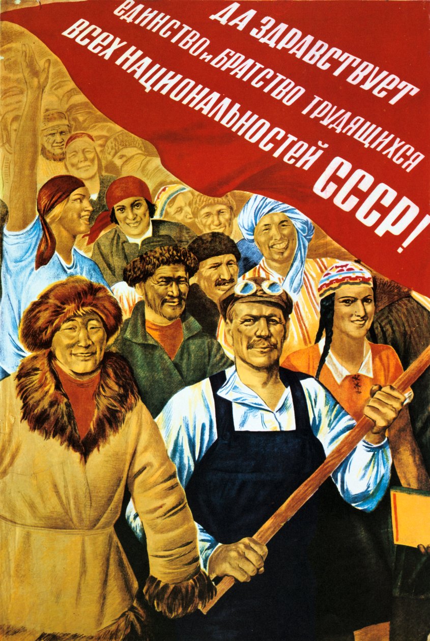 Sovjetisk politisk affisch, 1934 av Unbekannt