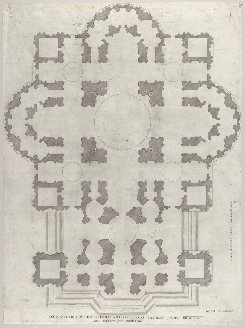 Plan av St Peter