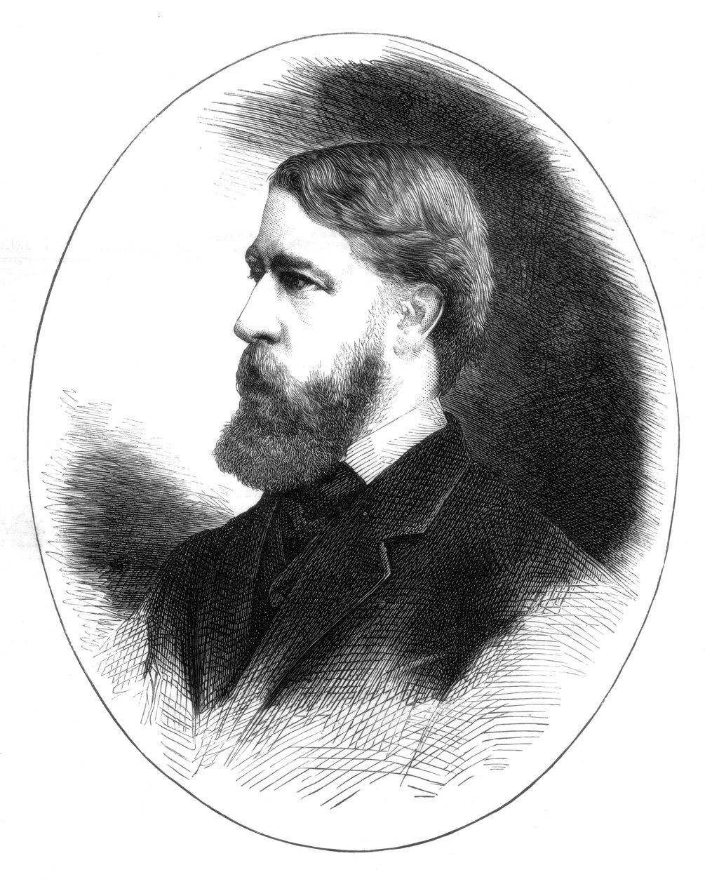 Spencer Cavendish, markis av Hartington, MP för Radnor, 1875 av Unbekannt