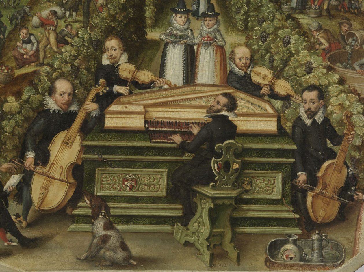 Spinetlock av Lucas Friedrich Behaim von Schwartzbach, 1619 av Unbekannt