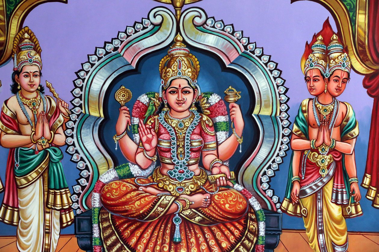 Sri Vadapathira Kaliamman Hindu Temple. Supreme Mother Goods. Singapore av Unbekannt