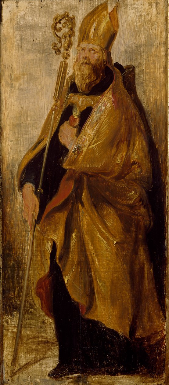 St Augustine, c1600-talet av Unbekannt