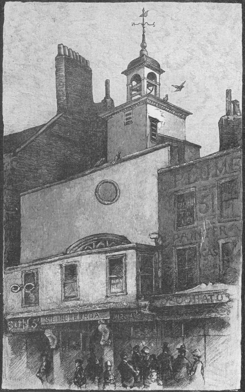 St Ethelburga, 1890 av Unbekannt