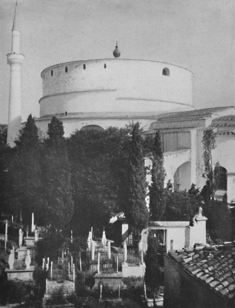 St. Georges grekiska kyrka, nu en moské, Konstantinopel, 1913 av Unbekannt