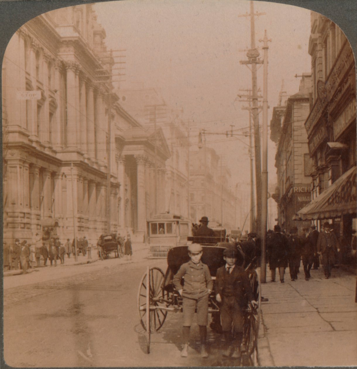 St. James Street, Montreal, Kanada, 1900 av Unbekannt