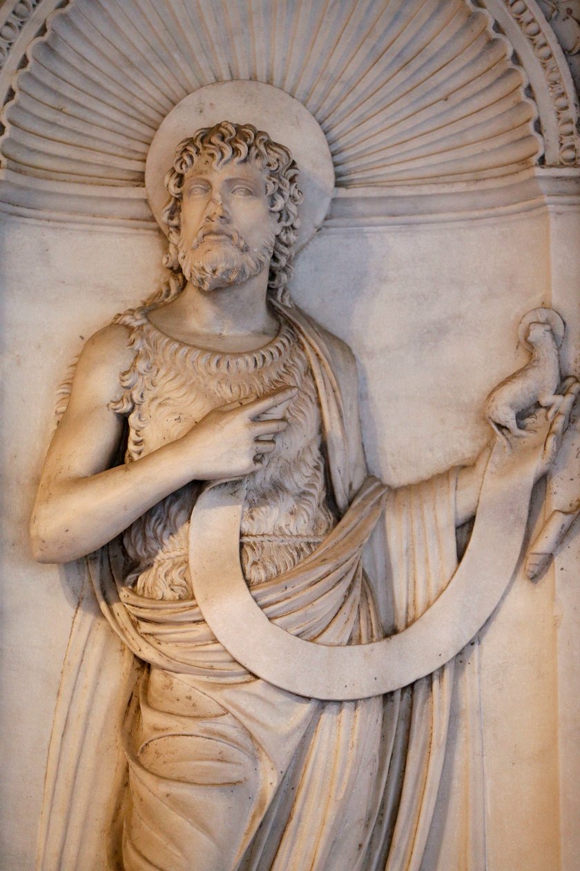 St John the Baptist - St - Johannes Lateranbasilikan, Rom, Italien av Unbekannt
