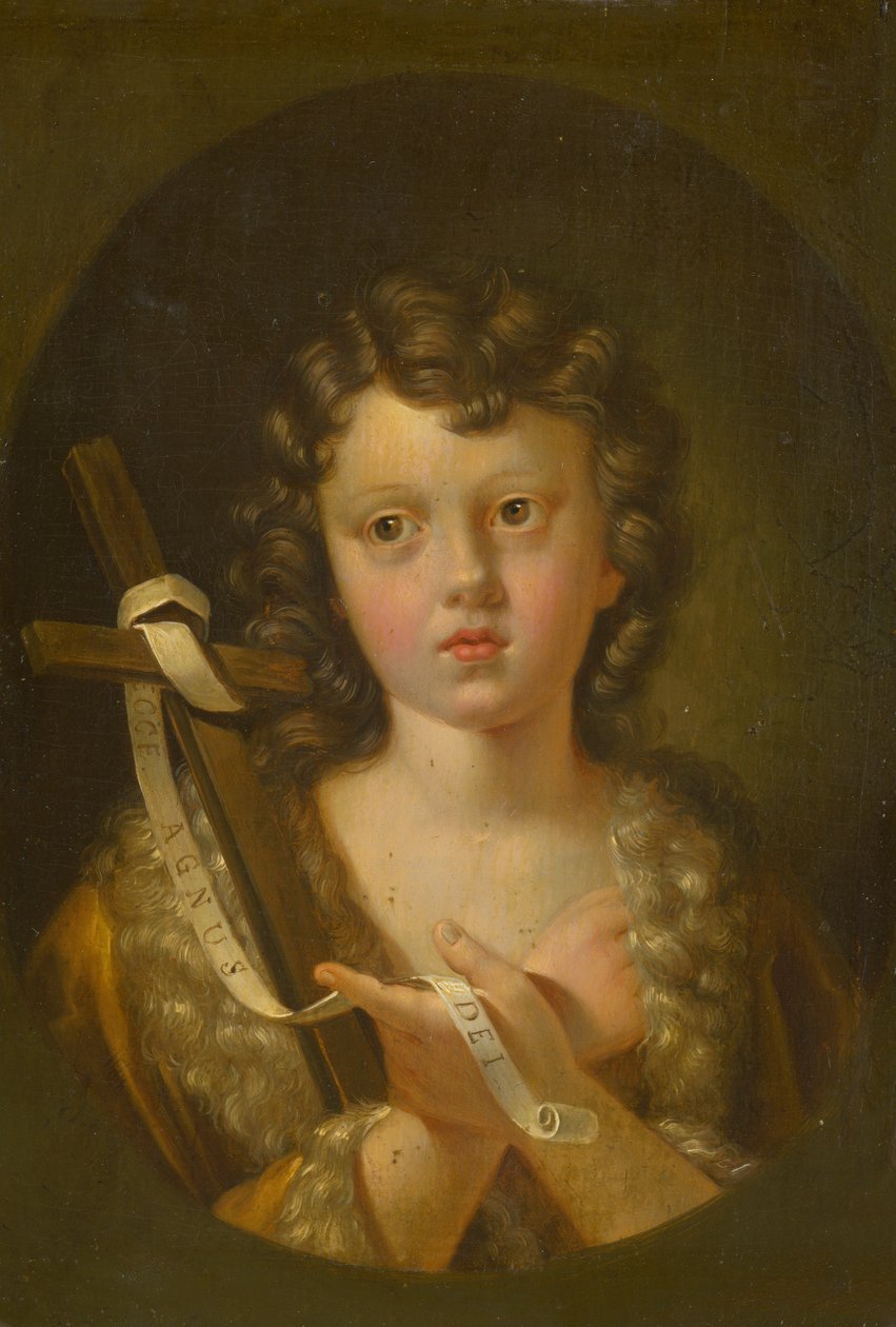 St. John the Baptist as a Child av Unbekannt