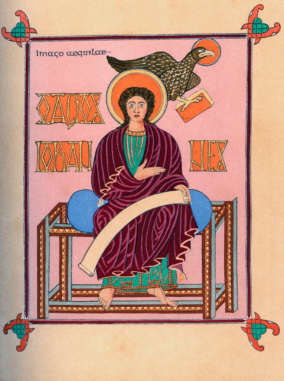 Evangelisten Johannes, 800-talet 1892 av Unbekannt
