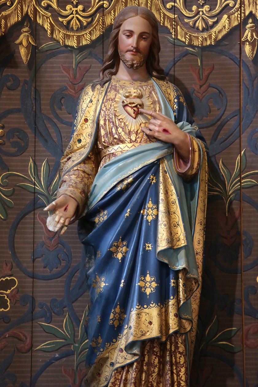 St Leonards katolska kyrka, Honfleur, Frankrike av Unbekannt