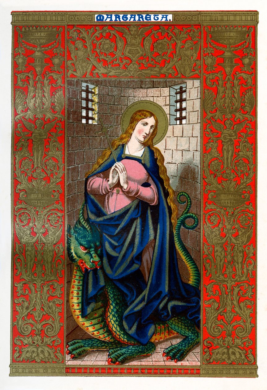 St Margareta, 1886 av Unbekannt